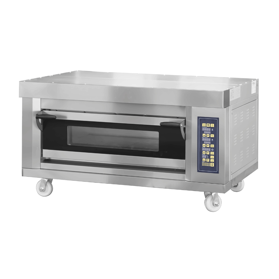 Baker Max Bakermax Stackable Electric Deck Bakery Oven with Steam ME2ST - 1D - Commercial Kitchen Appliances