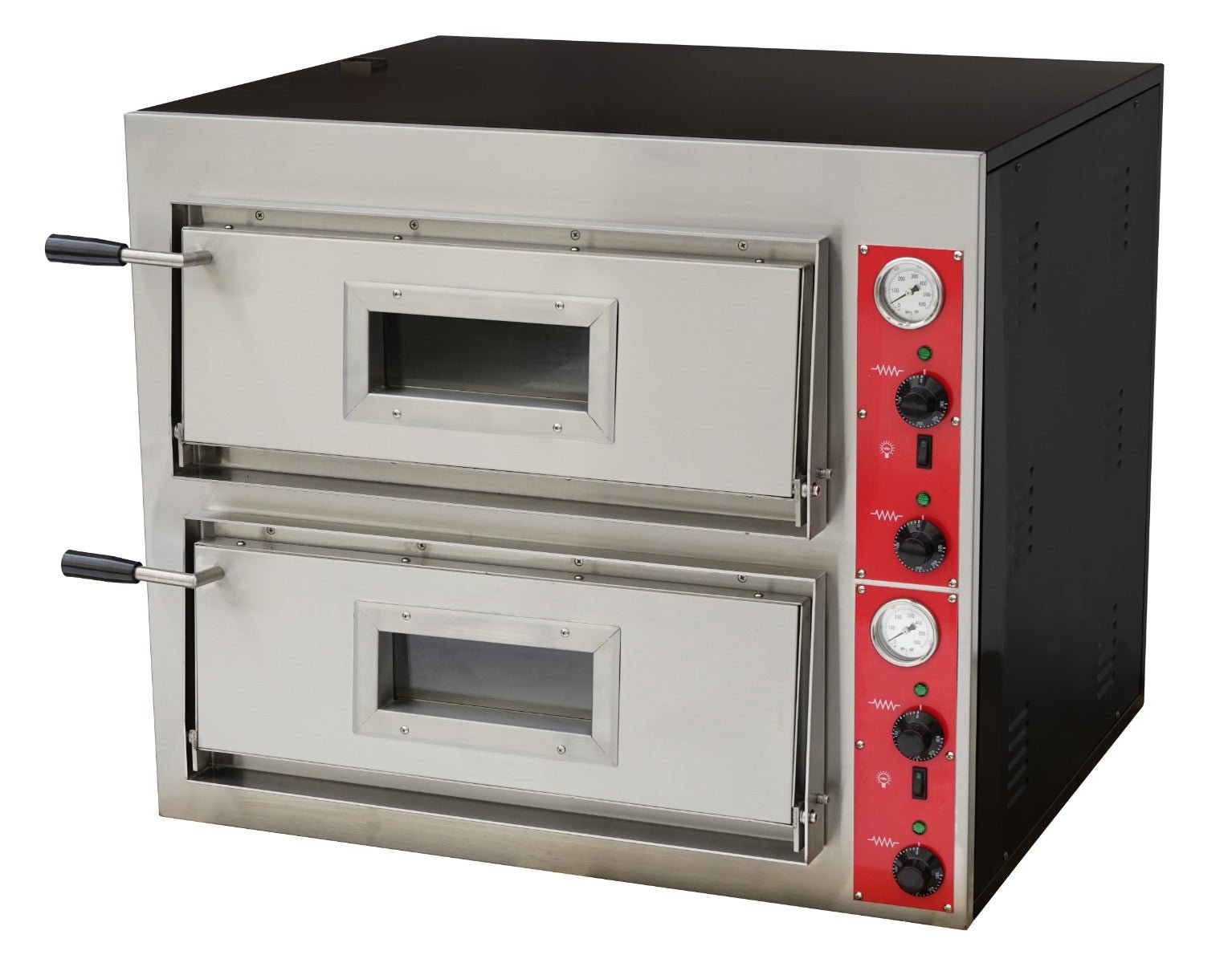 Bakermax EP - 2E - Black Panther Pizza Deck Oven - Commercial Kitchen Appliances