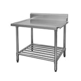 Modular Systems 304 Grade All Stainless Steel Dishwasher Bench Right Outlet