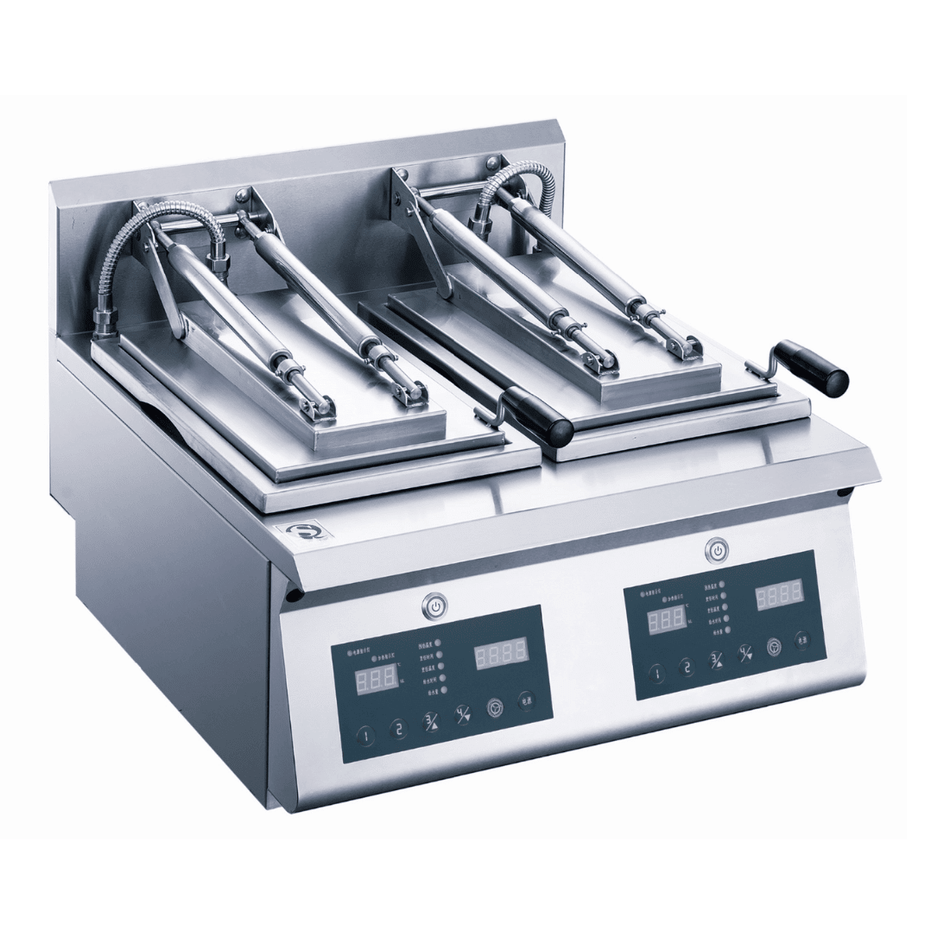 BenchStar Automatic Double Pan Fried Dumplings/Buns Machine NPD - 2 - Commercial Kitchen Appliances