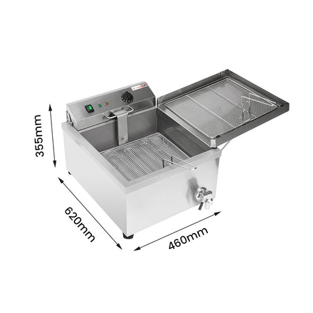 Benchstar Benchtop Electric Doughnut Fryer EF - TE - Commercial Kitchen Appliances