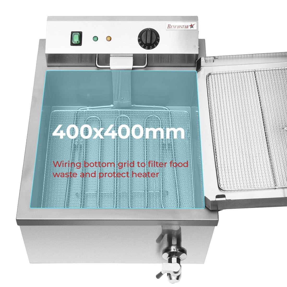 Benchstar Benchtop Electric Doughnut Fryer EF - TE - Commercial Kitchen Appliances
