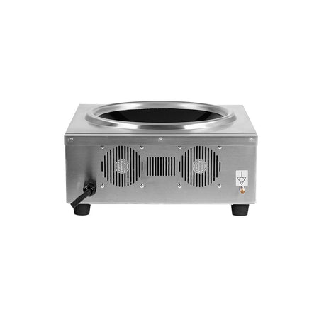 Benchstar Ceramic Induction Wok W/ Stainless Steel Body IW500 - Commercial Kitchen Appliances