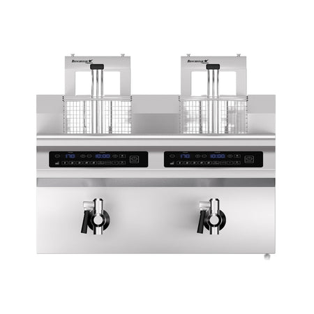 Benchstar Double Tanks Auto Lifting Induction Fryer - IF7000D - AL - Commercial Kitchen Appliances