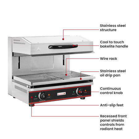 Benchstar Electric Salamander ES - 4000L - Commercial Kitchen Appliances