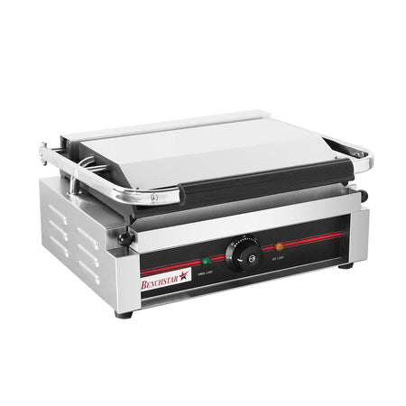 Benchstar Large Single Contact Grill GH - 811EE - Commercial Kitchen Appliances