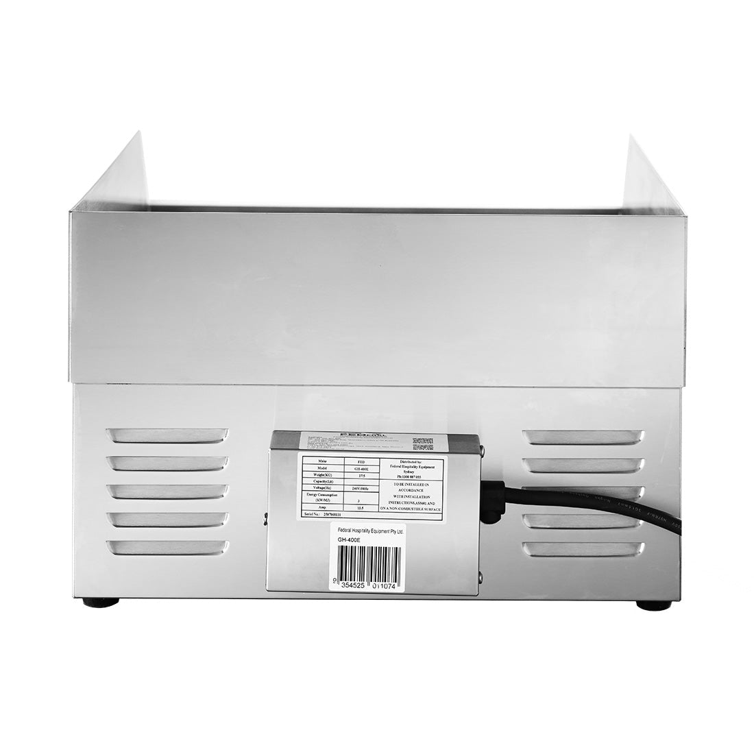 Benchstar Max~Electric Griddle GH-400E - Commercial Kitchen Appliances
