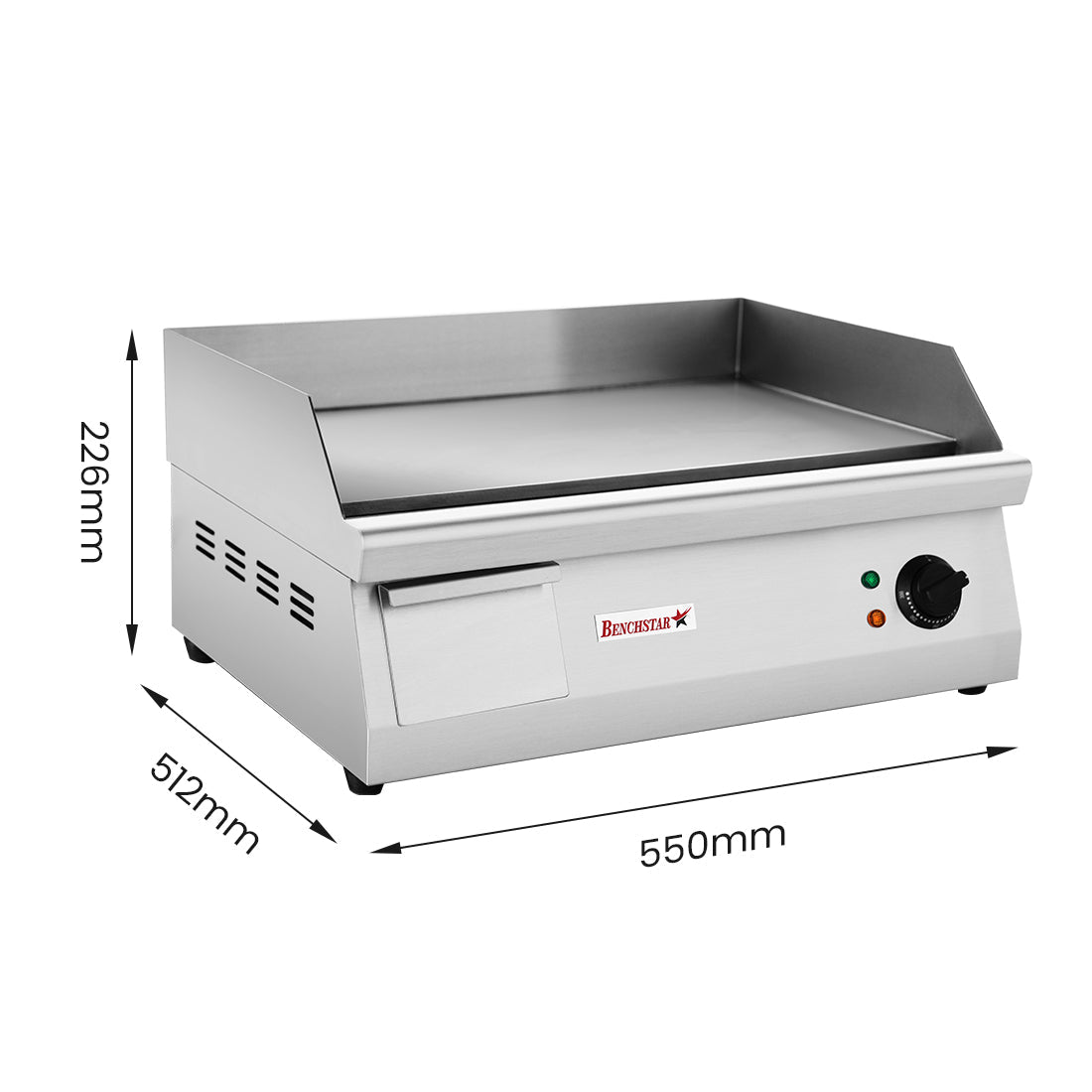 Benchstar Max~Electric Griddle GH - 550E - Commercial Kitchen Appliances
