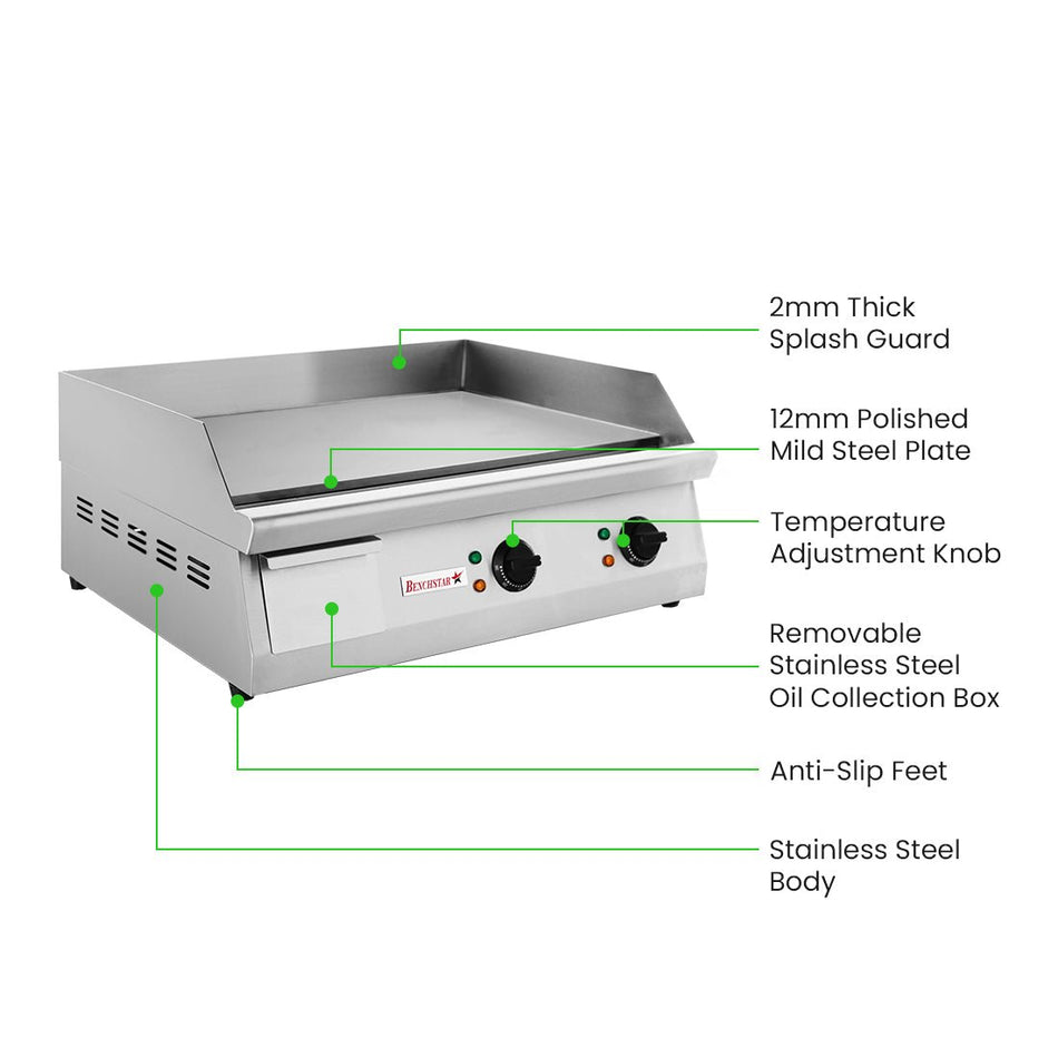 Benchstar Max~Electric Griddle GH - 610E - Commercial Kitchen Appliances