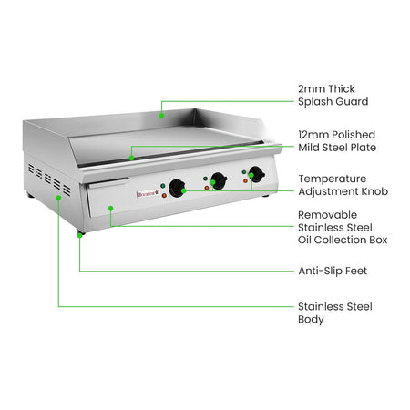 Benchstar Max~Electric Griddle GH - 760E - Commercial Kitchen Appliances