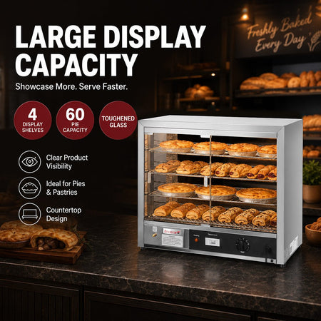 Benchstar Pie Warmer & Hot Food Display DH-580E - Commercial Kitchen Appliances