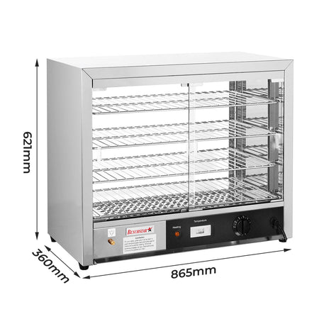 Benchstar Pie Warmer & Hot Food Display DH-805E - Commercial Kitchen Appliances