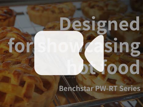 Benchstar Pie Warmer & Hot Food Display PW - RT/660/TGE - Commercial Kitchen Appliances