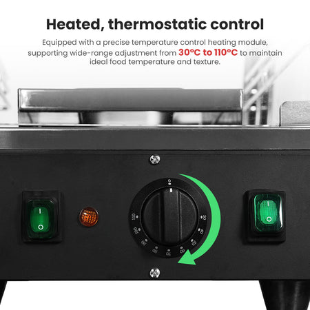 Benchstar Pie Warmer & Hot Food Display PW - RT/660/TGE - Commercial Kitchen Appliances