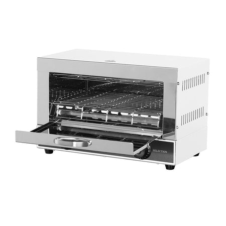 Benchstar Single Infrared Quartz Element Salamander Griller Toaster And Timer QT-1 - Commercial Kitchen Appliances