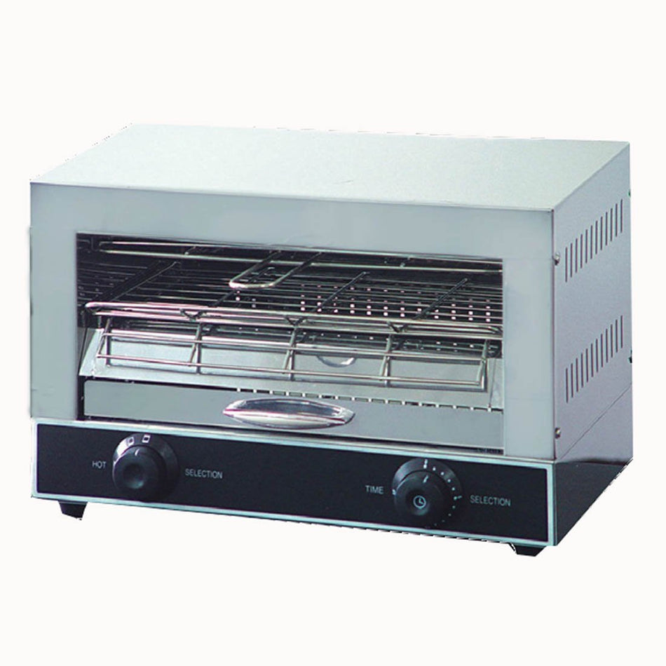 Benchstar Single Infrared Quartz Element Salamander Griller Toaster And Timer QT - 1 - Commercial Kitchen Appliances