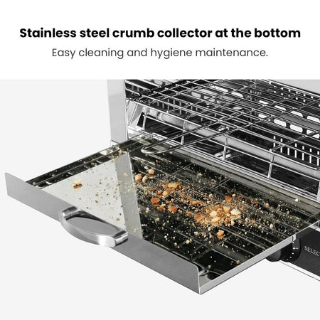 Benchstar Single Infrared Quartz Element Salamander Griller Toaster And Timer QT-1 - Commercial Kitchen Appliances