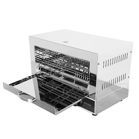 Benchstar Single Infrared Quartz Element Salamander Griller Toaster And Timer QT-1 - Commercial Kitchen Appliances