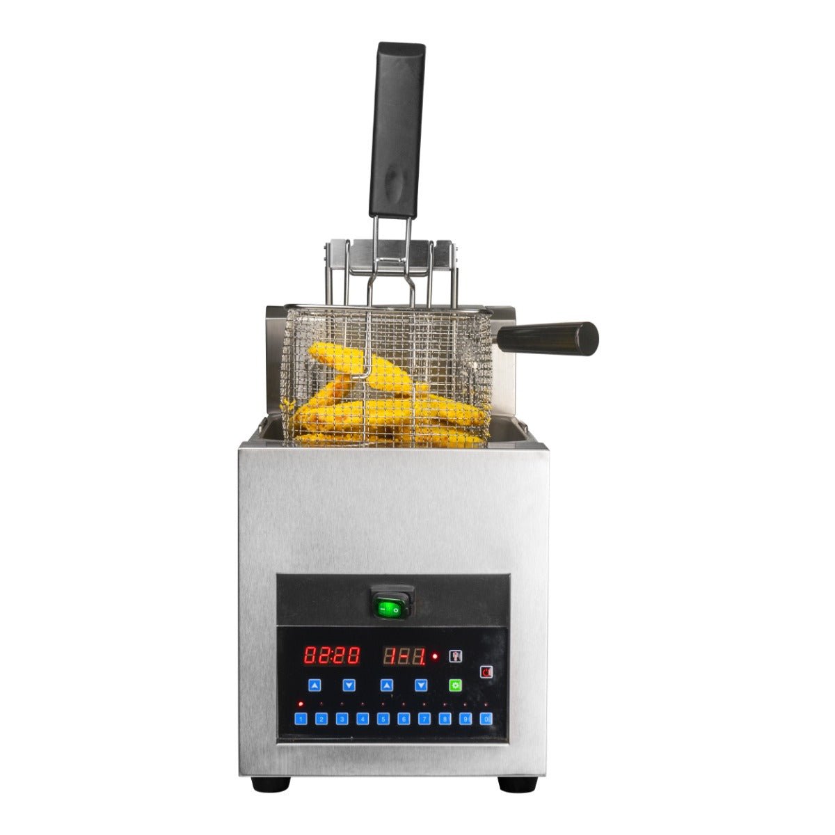 Benchstar Single Tank Auto Lifting Electric Fryer EF - 3250SAL - Commercial Kitchen Appliances