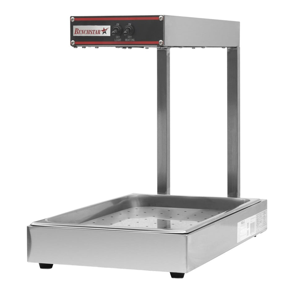Benchstar Stainless Steel Chip Warmer DH - 310E - Commercial Kitchen Appliances