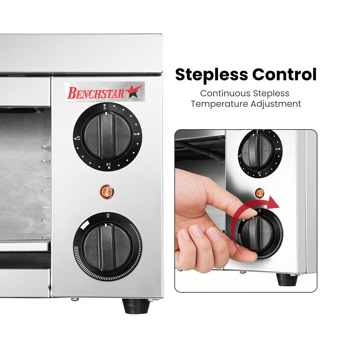 Benchstar Toaster / Griller / Salamander AT - 936E - Commercial Kitchen Appliances