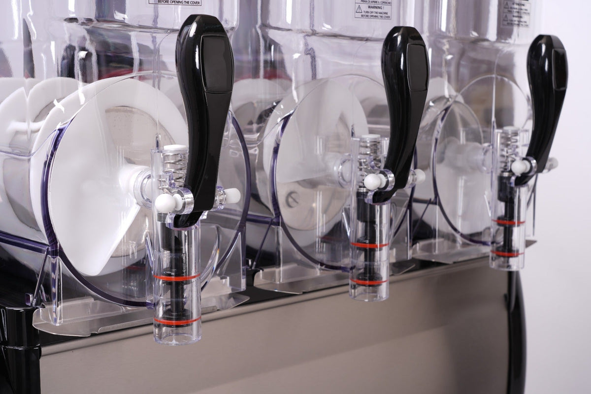 Benchstar Triple 12 Litre Granita And Slushy Machine FABIGANI - 3S - Commercial Kitchen Appliances