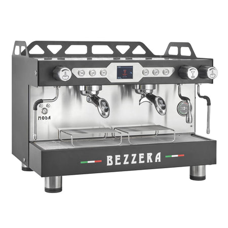 Bezzera 2 Group Moda De Pid Espresso Machine BZMODAPID2B - Commercial Kitchen Appliances