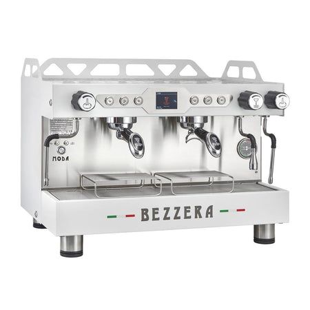 Bezzera 2 Group Moda De Pid Espresso Machine BZMODAPID2W - Commercial Kitchen Appliances