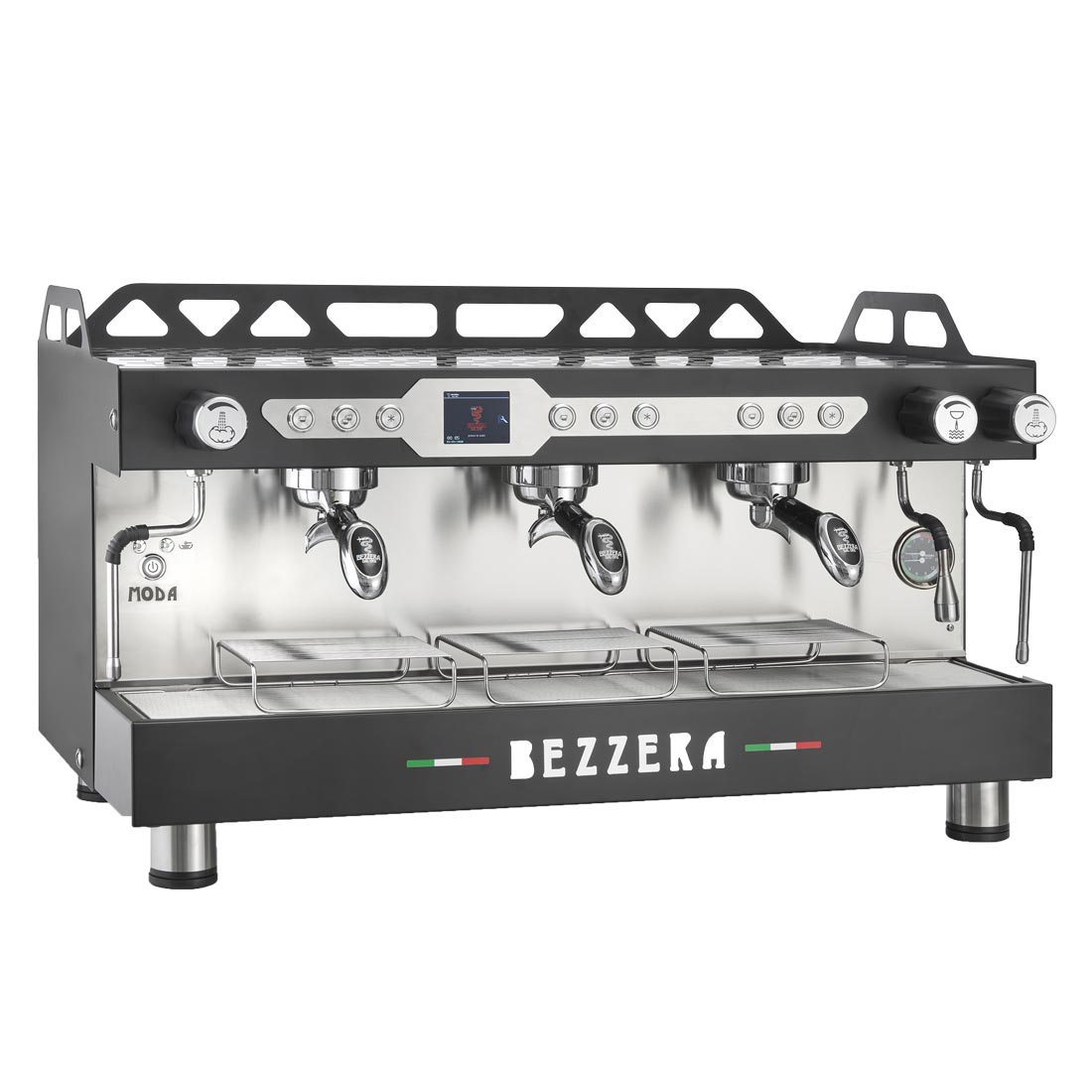 Bezzera 3 Group Moda De Pid Espresso Machine BZMODAPID3B - Commercial Kitchen Appliances