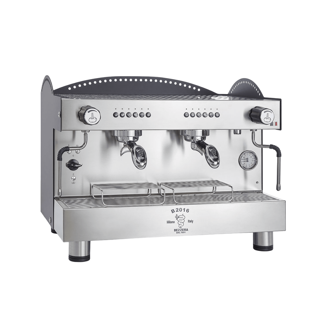 Bezzera 3L Black 2 - Group Professional Espresso Machine BZB2016B2DE - Commercial Kitchen Appliances