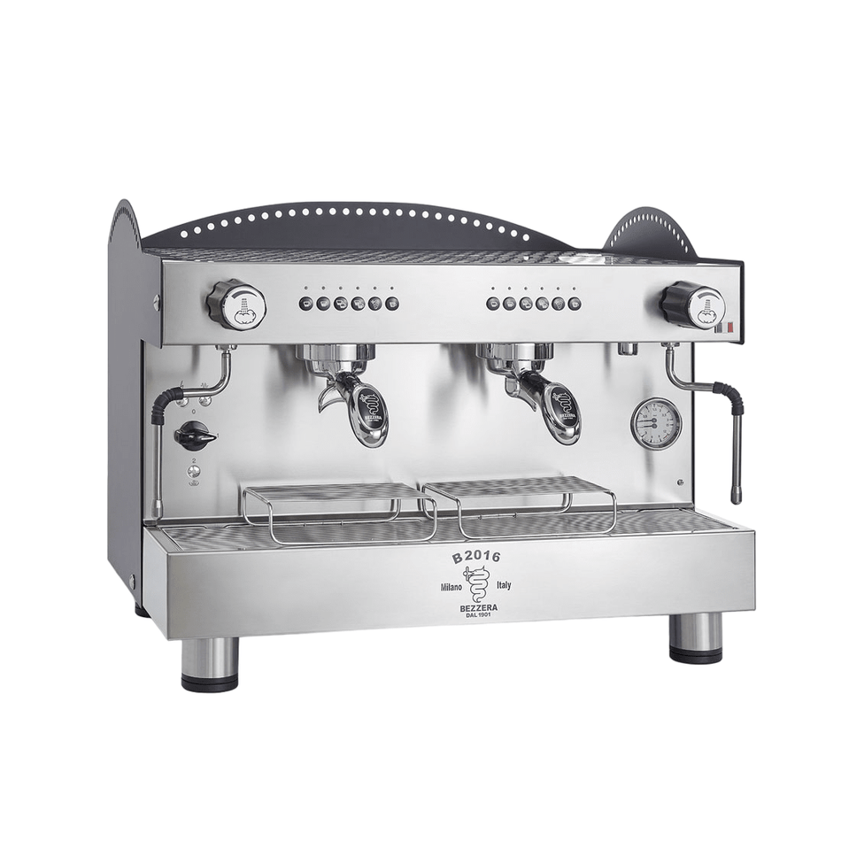Bezzera 3L Black 2 - Group Professional Espresso Machine BZB2016B2DE - Commercial Kitchen Appliances