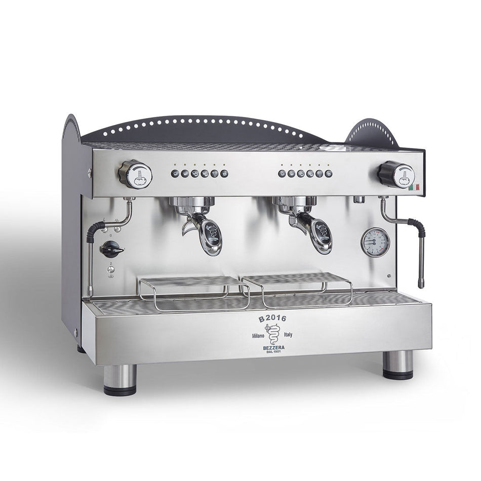 Bezzera 3L Black 2-Group Professional Espresso Machine BZB2016B2DE - BZB2016B2DE