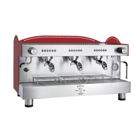 Bezzera 3L Red 3 - Group Professional Espresso Machine BZB2016R3DE - Commercial Kitchen Appliances