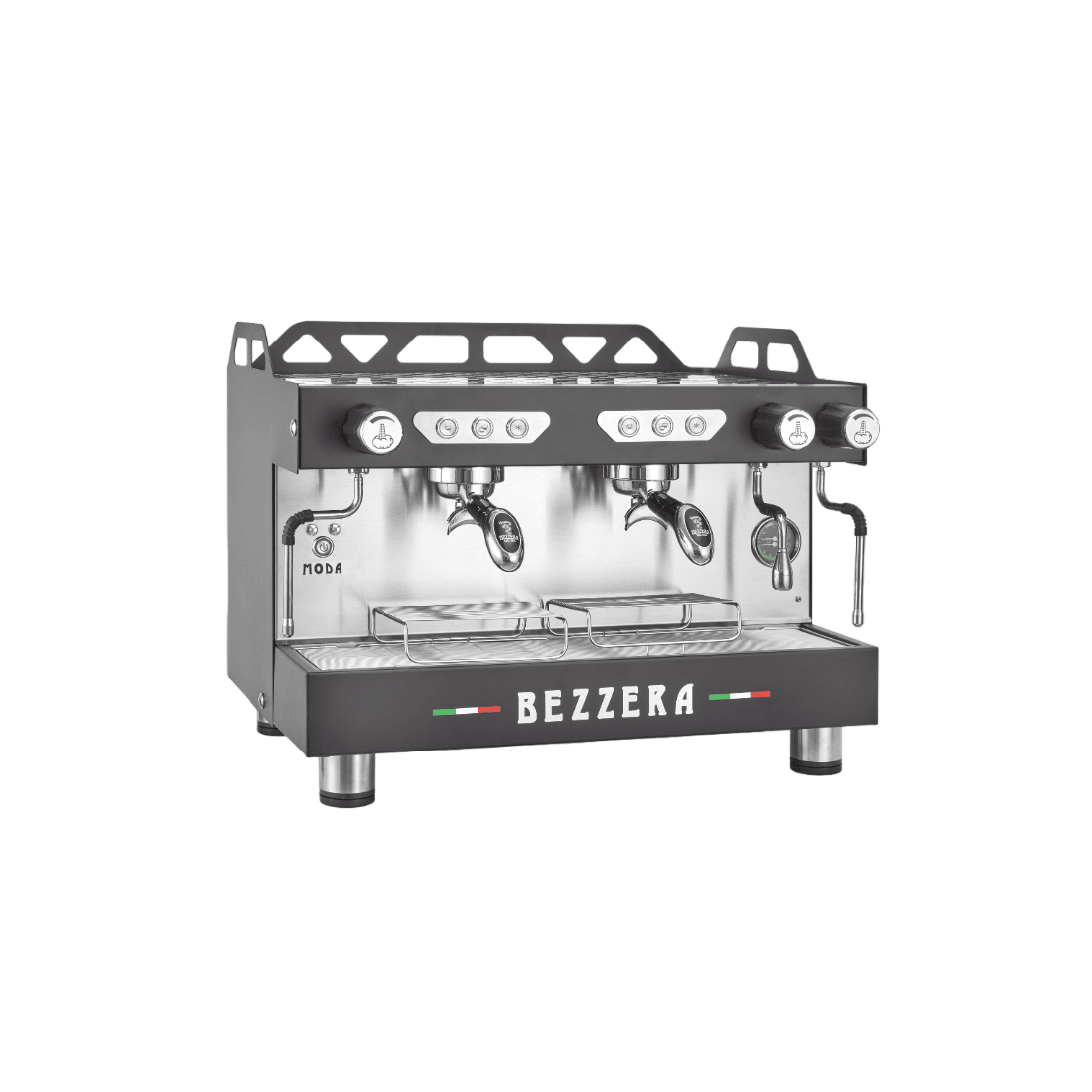 Bezzera Bezzera Moda De 2 Group Espresso Machine Black MODADE2B - Commercial Kitchen Appliances