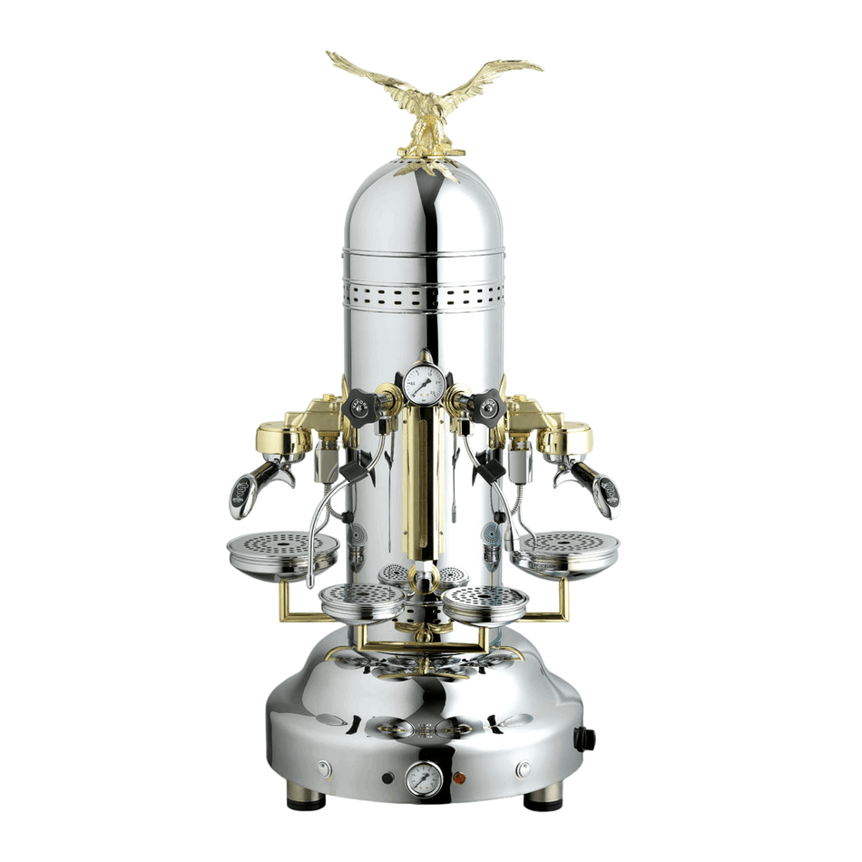 Bezzera Silver Classic 2 Group Espresso Coffee Machine BZEAGLEC2E - Commercial Kitchen Appliances