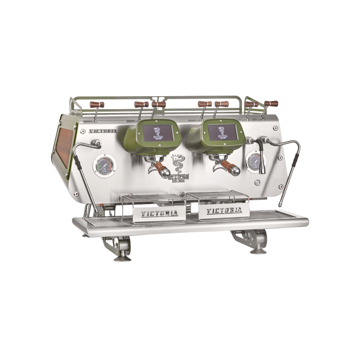 Bezzera Victoria PID 2 Group Espresso Machine Green BZVICTORIAPID2GV - Commercial Kitchen Appliances