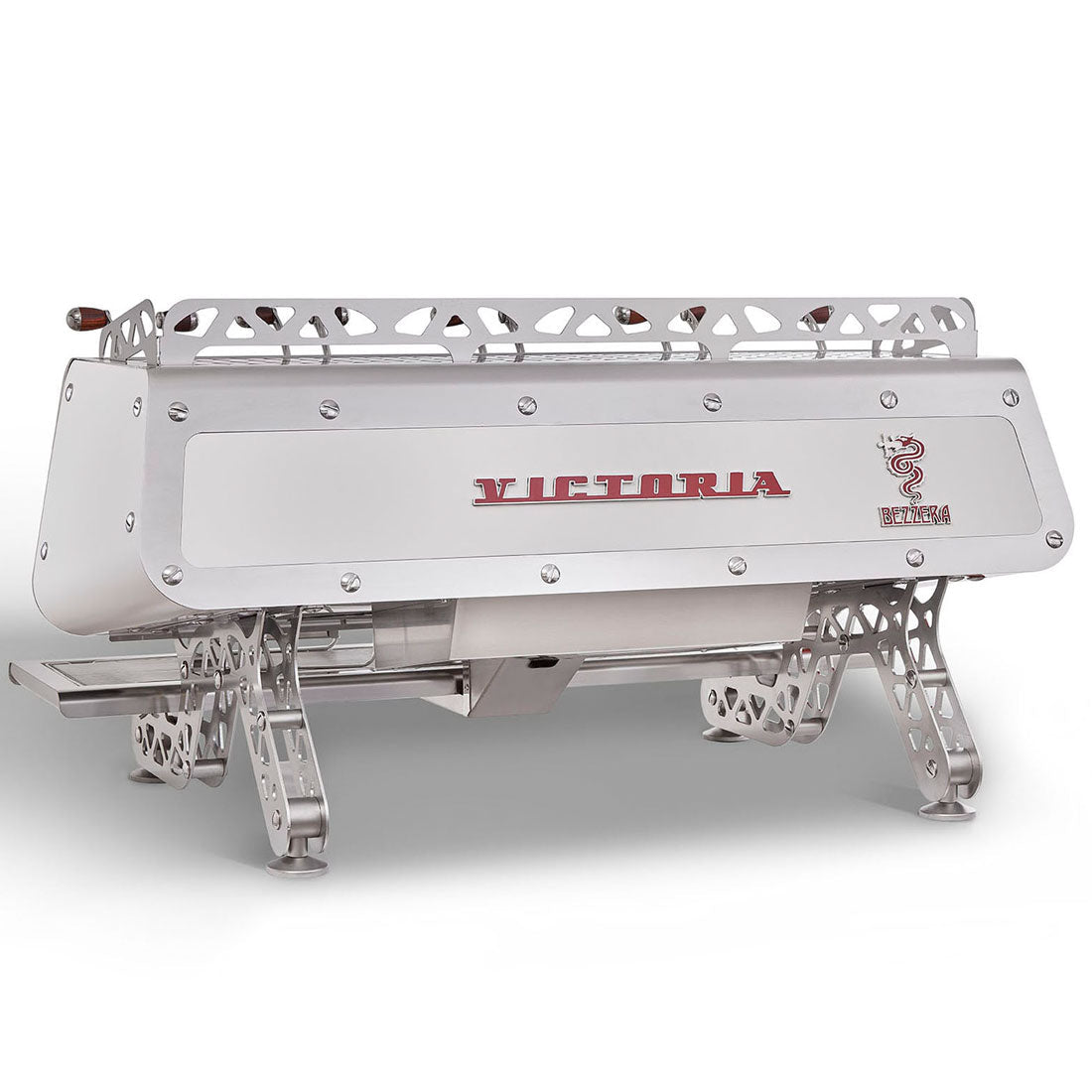 Bezzera VICTORIA White 3 - Group Professional Espresso Machine - BZVICTORIA3W - Commercial Kitchen Appliances