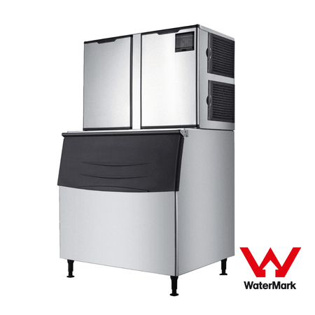 Blizzard SN-1500P air-cooled cube ice maker — front view