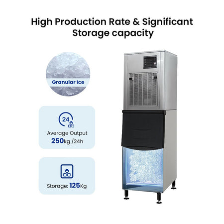 Blizzard Granular Ice Maker 250Kg SN - 258F - Commercial Kitchen Appliances