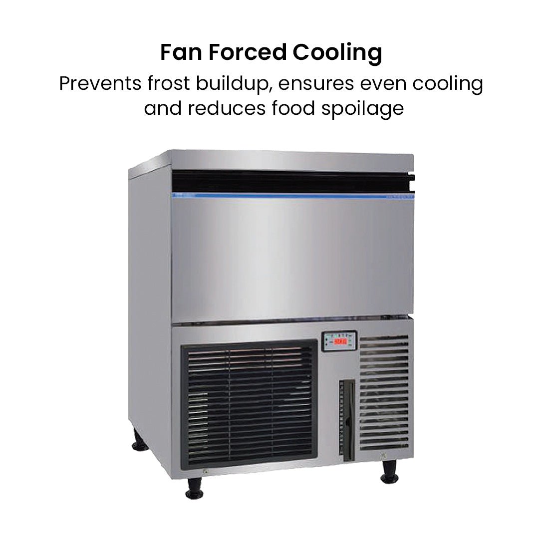 Blizzard Premium Under - Counter Ice Maker Large Cube Ice – SN - 200P - Commercial Kitchen Appliances