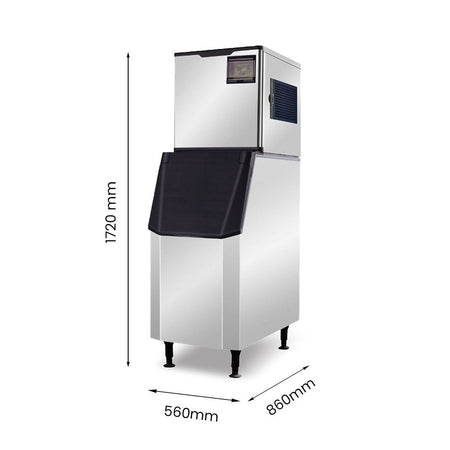 Blizzard Professional Crescent Ice Maker 145Kg/ 24hrs SN - 145C - Commercial Kitchen Appliances