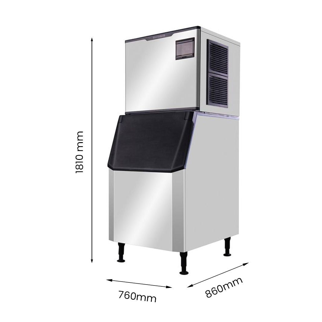 Blizzard Professional Crescent Ice Maker 280Kg/ 24hrs SN - 280C - Commercial Kitchen Appliances