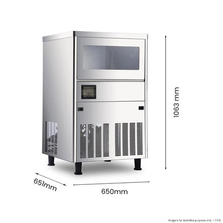 Blizzard Professional Ice Maker SN - 80C - Commercial Kitchen Appliances