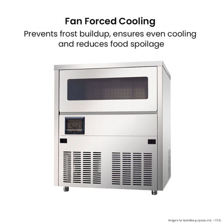 Blizzard Professional Ice Maker SN - 80C - Commercial Kitchen Appliances