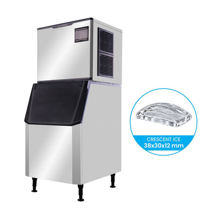 Blizzard SN-280C Professional Crescent Ice Maker 280kg/24h - Commercial Kitchen Appliances