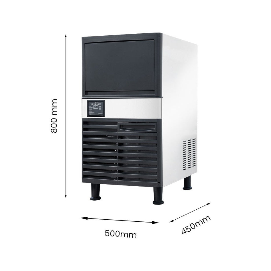 Blizzard Under Bench Cube Ice Maker 36kg/24Hr Air Cooled SN - 80P - Commercial Kitchen Appliances