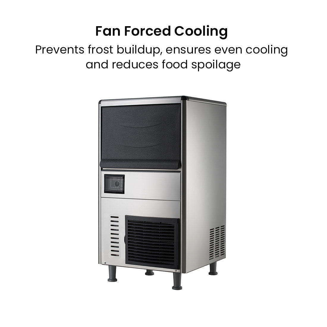 Blizzard Underbench Granular Ice Maker 60Kg SN - 068F - Commercial Kitchen Appliances