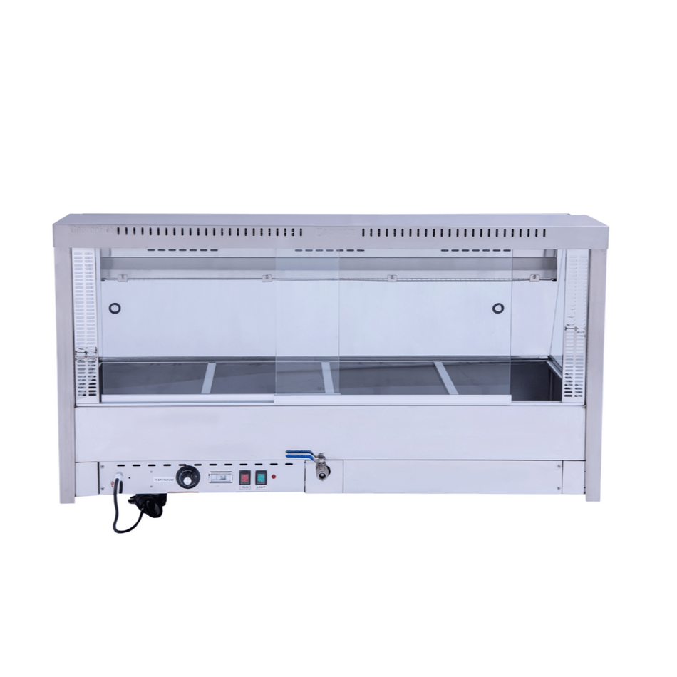 Bonvue Angled Countertop Wet and Dry Bain Marie BM14TC