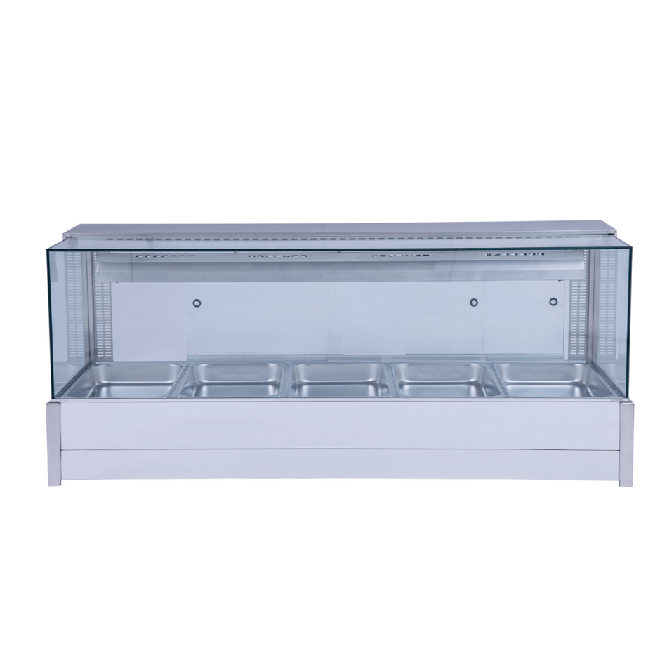 Bonvue Square Countertop Wet and Dry Bain Marie BM17SC