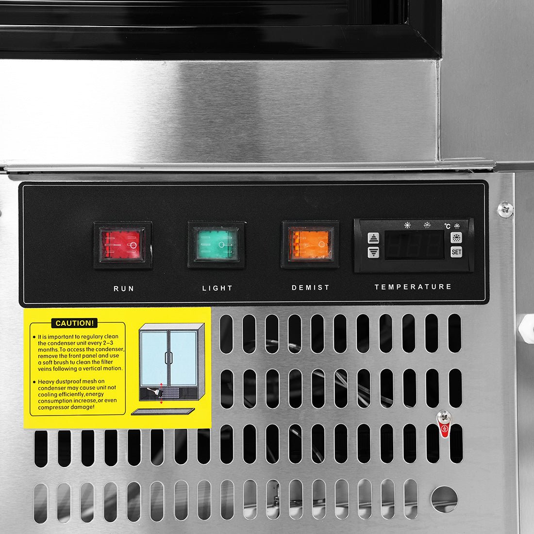 Bonvue 1000L Deluxe Chilled Ckae Display Cabinet Fridge SLP870C - Commercial Kitchen Appliances